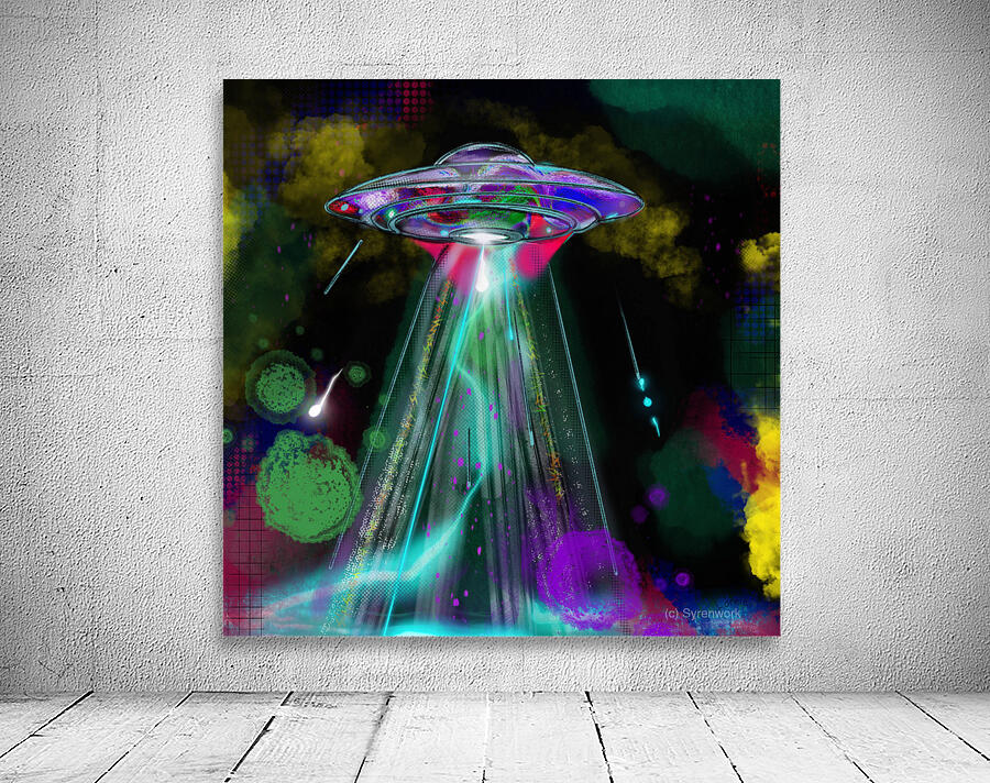 UFO Wall Preview