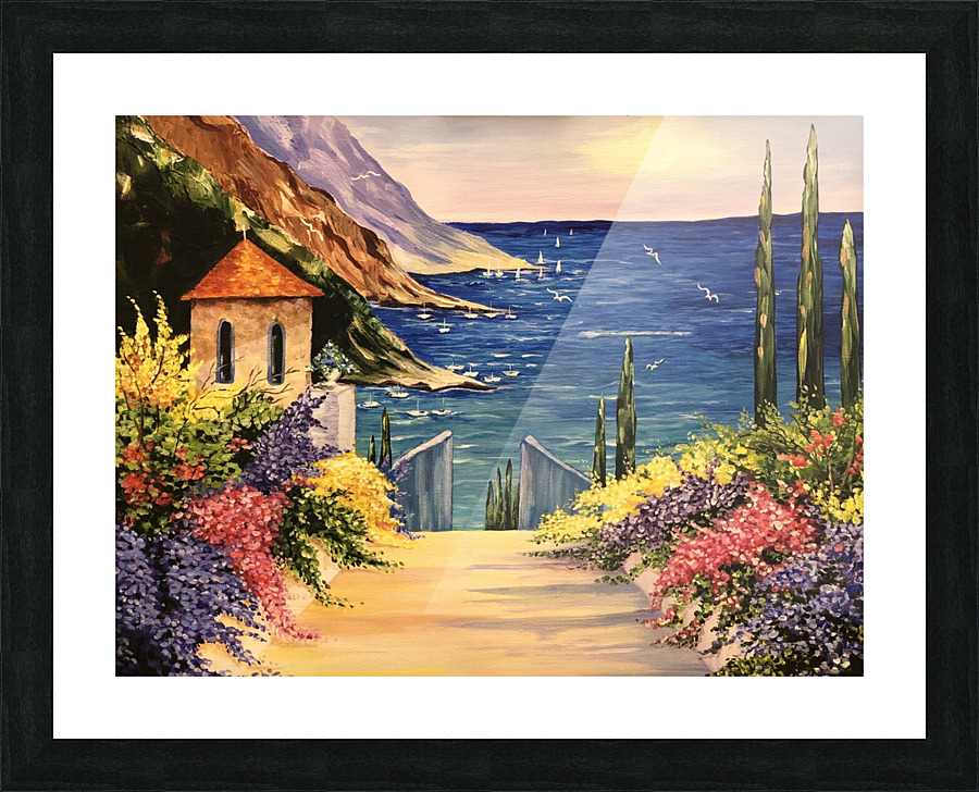 Italy Picture Frame print
