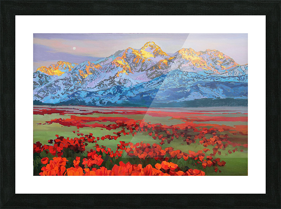 Mountain Picture Frame print