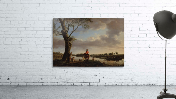 River Landscape Wall Preview