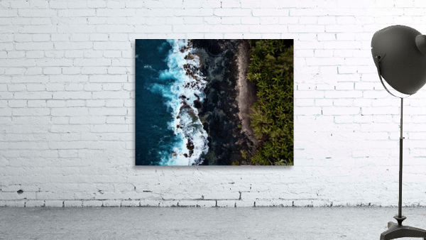 Blue Meets Black Wall Preview