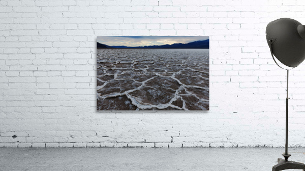 Salt Flats at Sunset Wall Preview