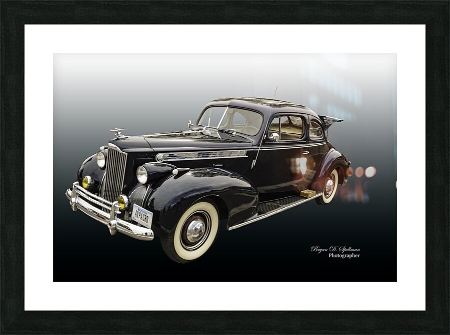 1940 Packard Picture Frame print