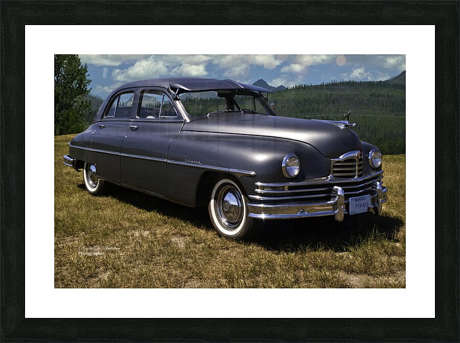 1948 Packard Picture Frame print