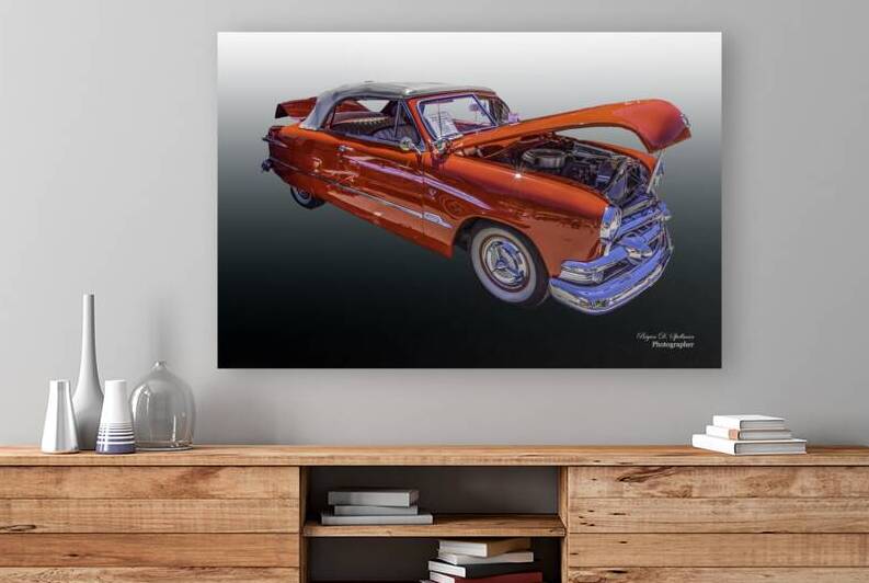 1951 Ford Deluxe Convertible by Bryan D Spellman