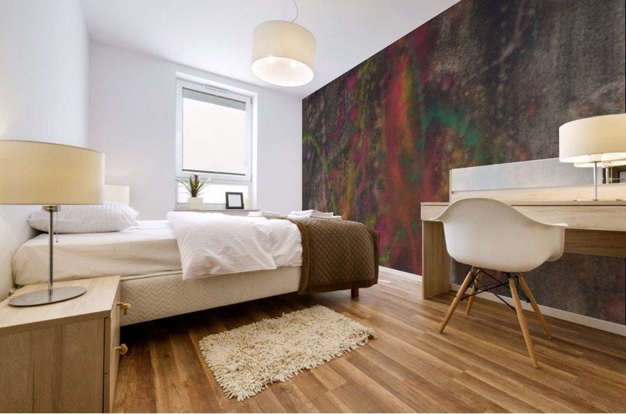 Black emotion Mural print