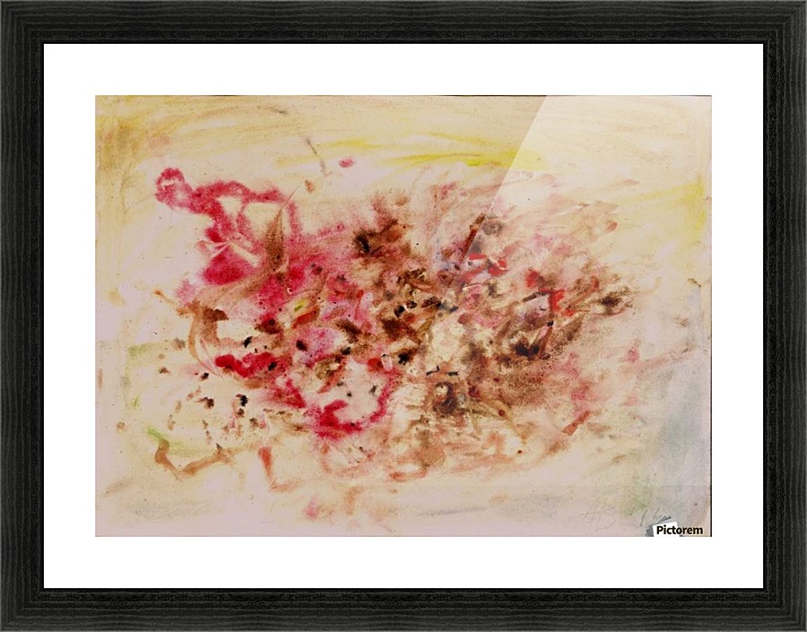 Blood Picture Frame print