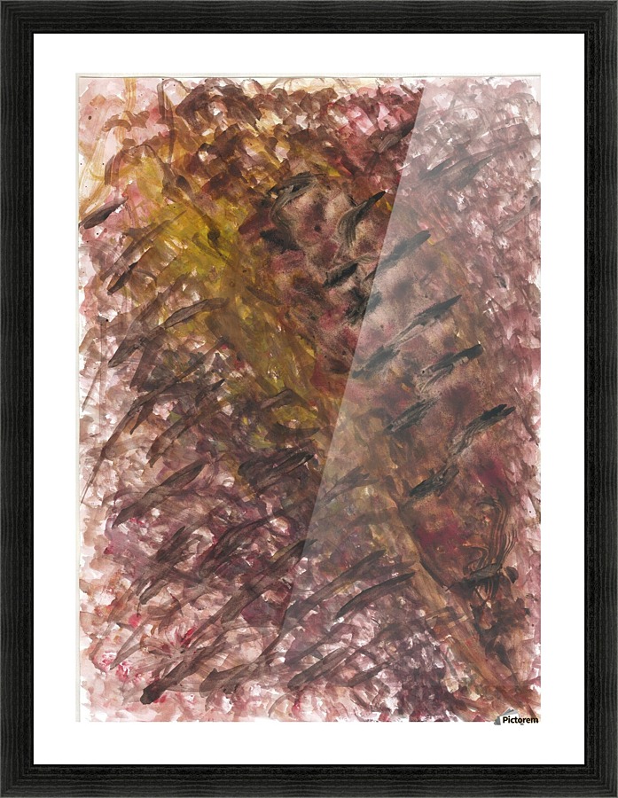 Insecurity Picture Frame print