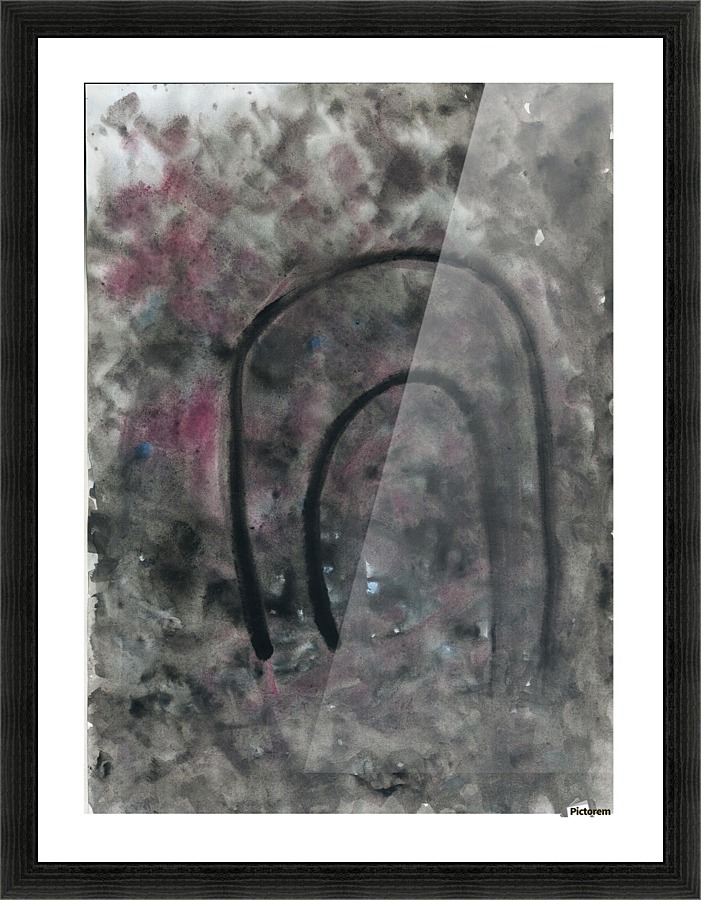 Alone Picture Frame print