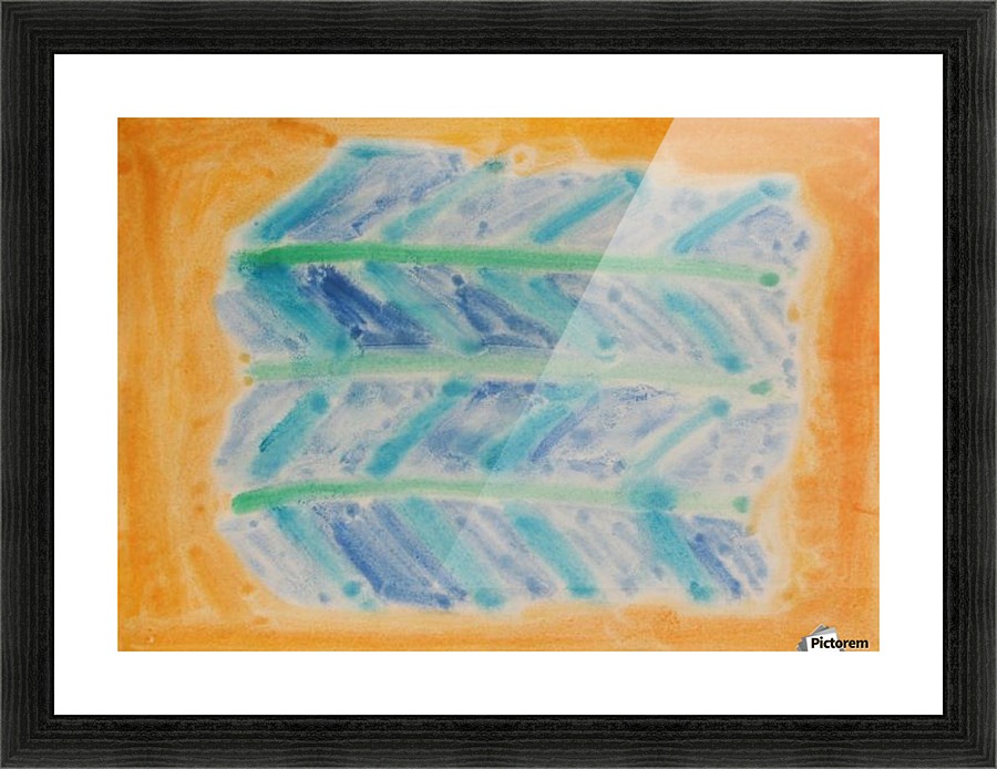 Frustration marks Picture Frame print