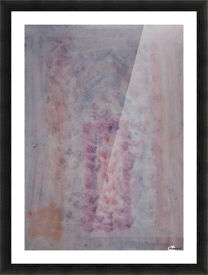 The entrance Picture Frame print