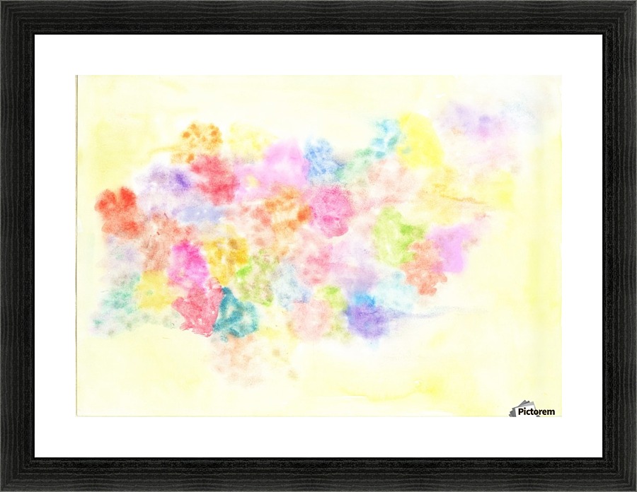 Flower jerb Picture Frame print