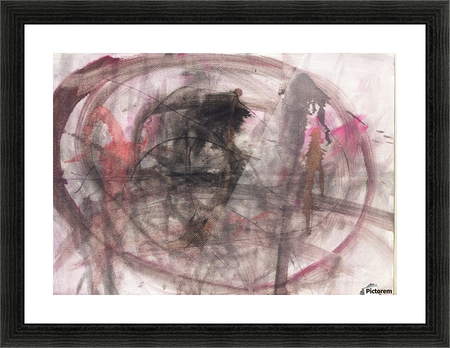 Anger 2 Picture Frame print