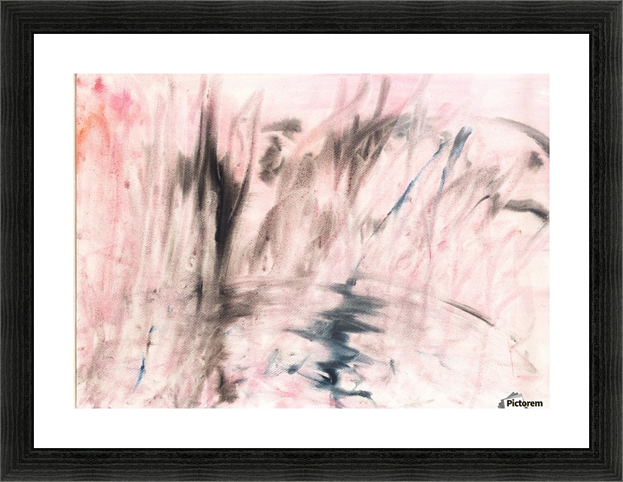 Anger. Composition 4 Picture Frame print
