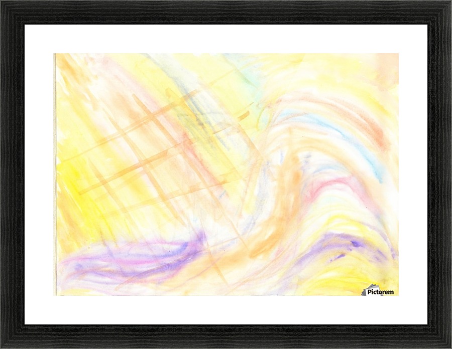 Waves Picture Frame print