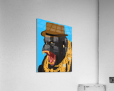 Gorilla gangster Acrylic Print