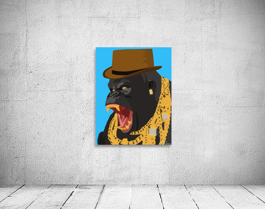 Gorilla gangster Wall Preview