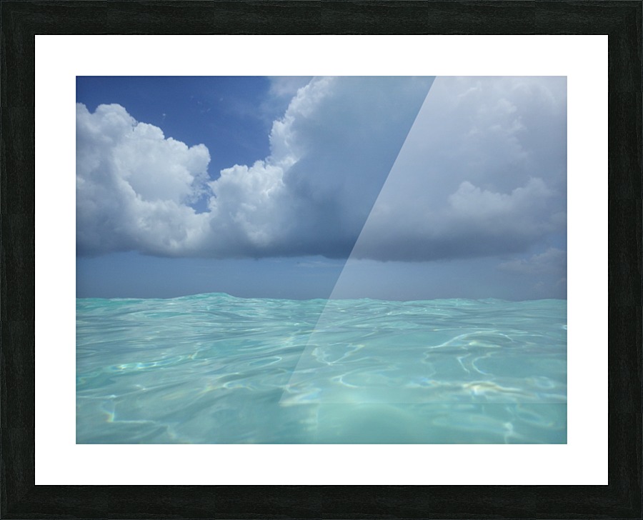 Sea clouds Picture Frame print