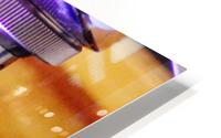 Microscope objective lenses and slide HD Metal print