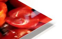 Red Bell Peppers HD Metal print
