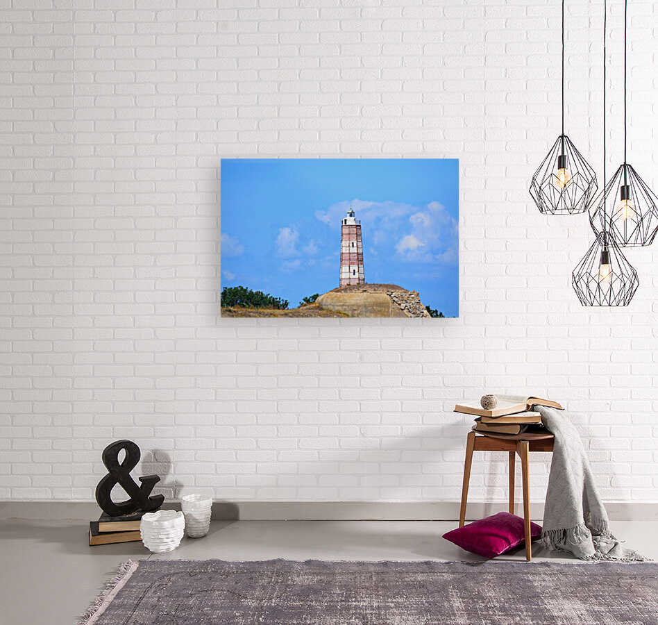 Lighthouse Close Up Reproduction