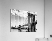 1869 Brooklyn Bridge Acrylic Print