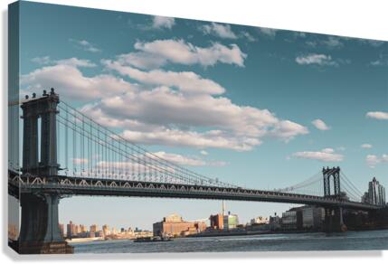 1909 Manhattan Bridge Canvas Print