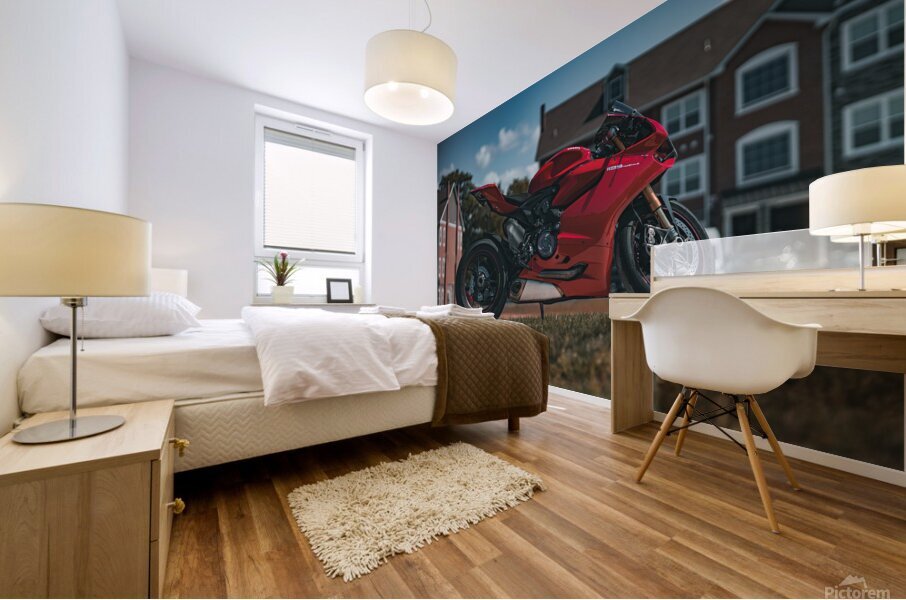 Ducati-1 Mural print