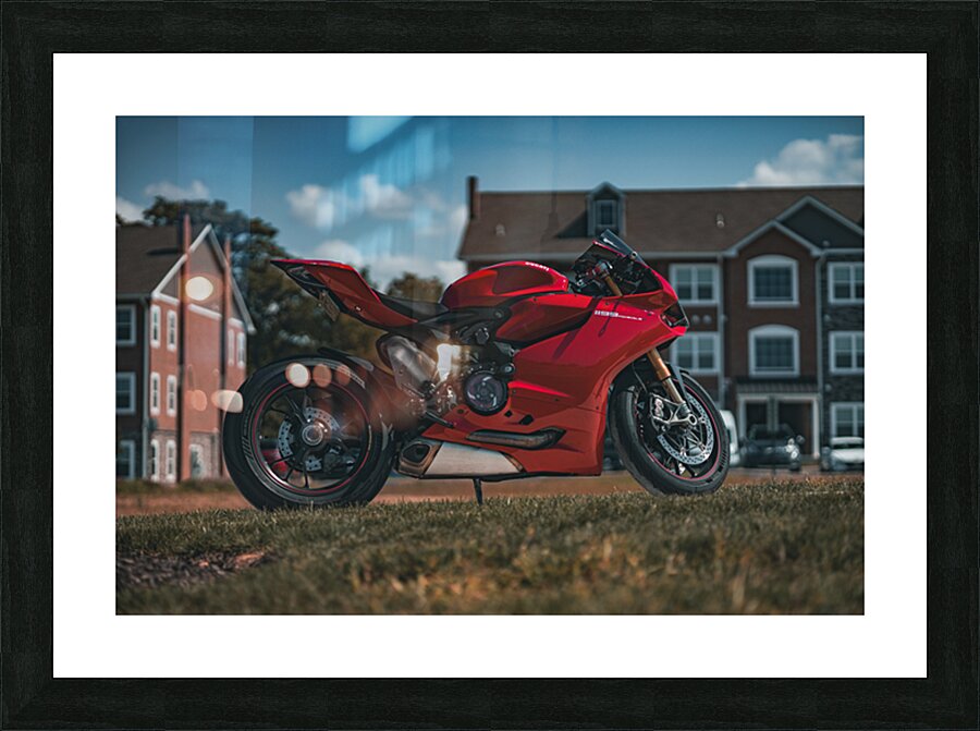 Ducati-1 Picture Frame print