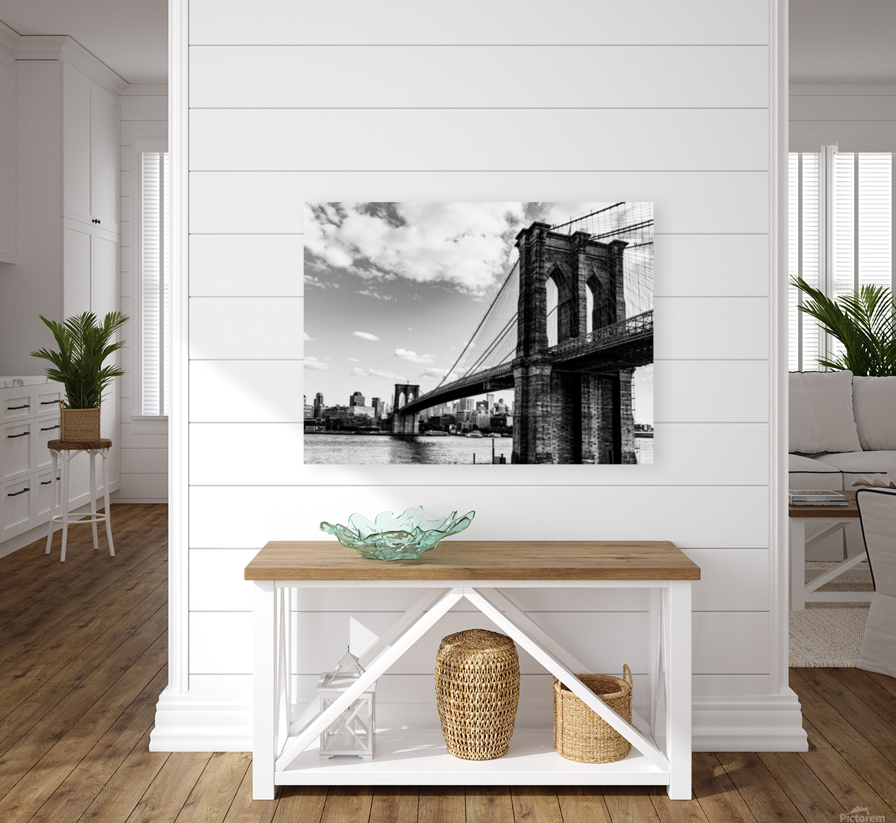1869 Brooklyn Bridge Reproduction