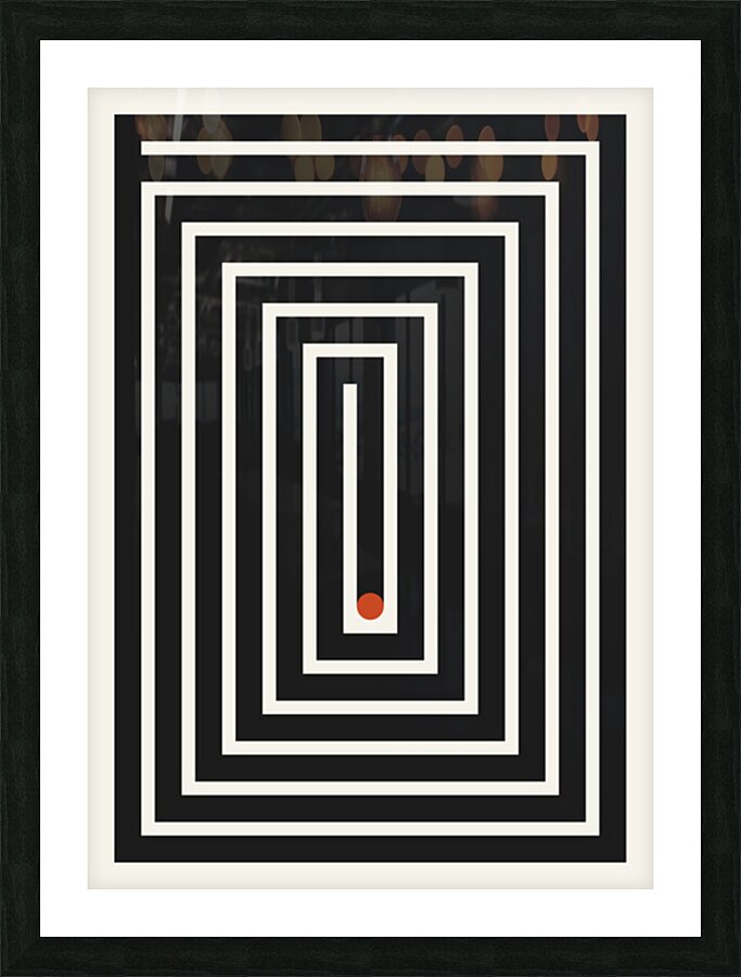 sin salida Picture Frame print