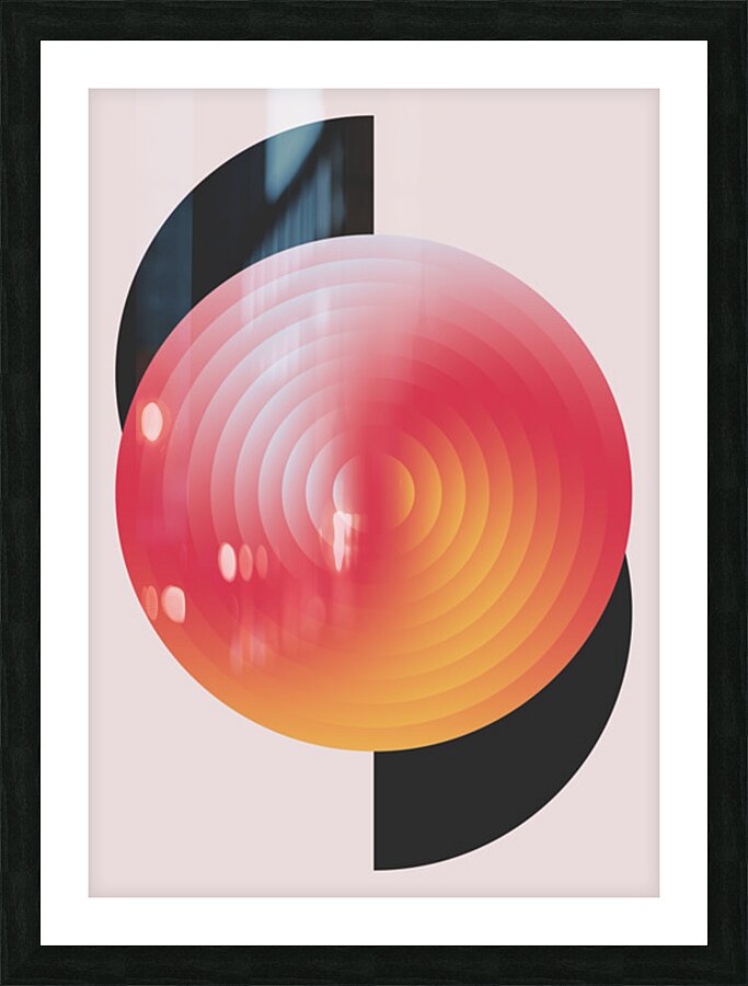 spiral Picture Frame print