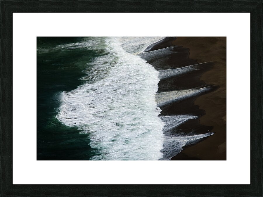 Surf fingers Picture Frame print