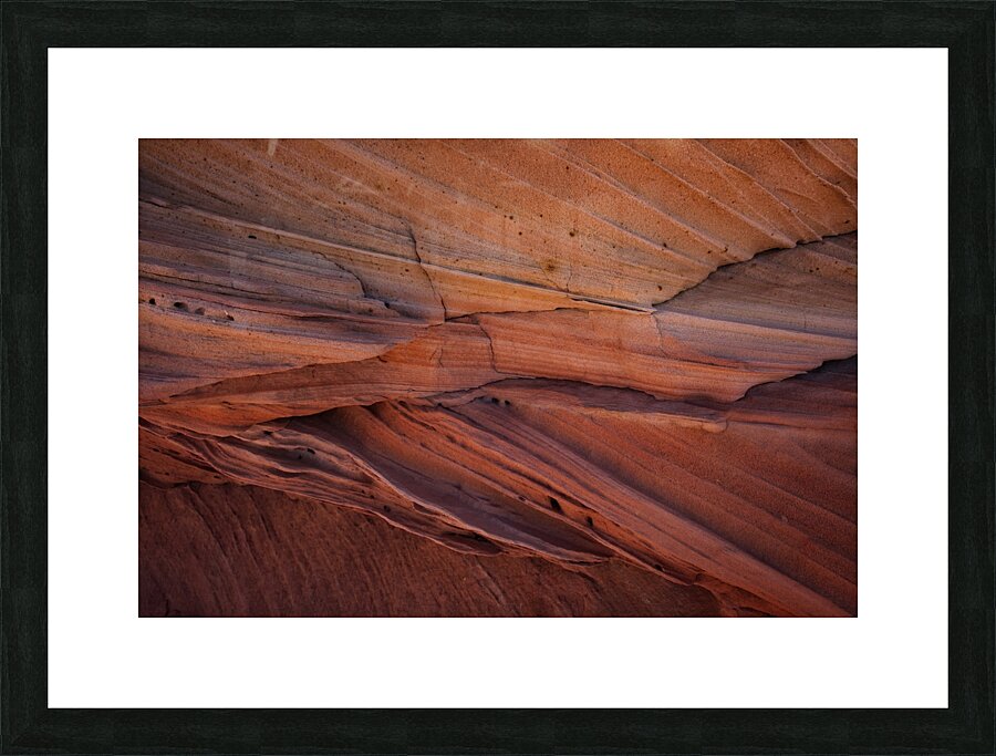 Crossbedding Picture Frame print