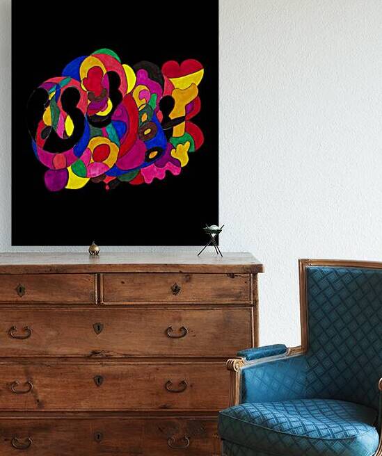 The Gathering™ | Black Limited Edition | 50 by Bullfish Art