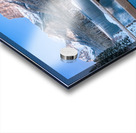 Bow River Fresh Snow and Moon Acrylic print