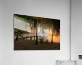 Maya Beach Jetty Acrylic Print