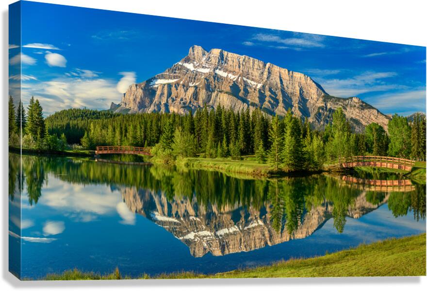 Cascade Ponds 2 Canvas Print