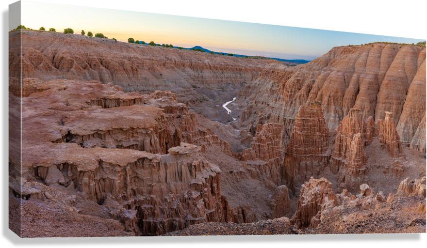 Cathedral Gorge S.P Canvas Print