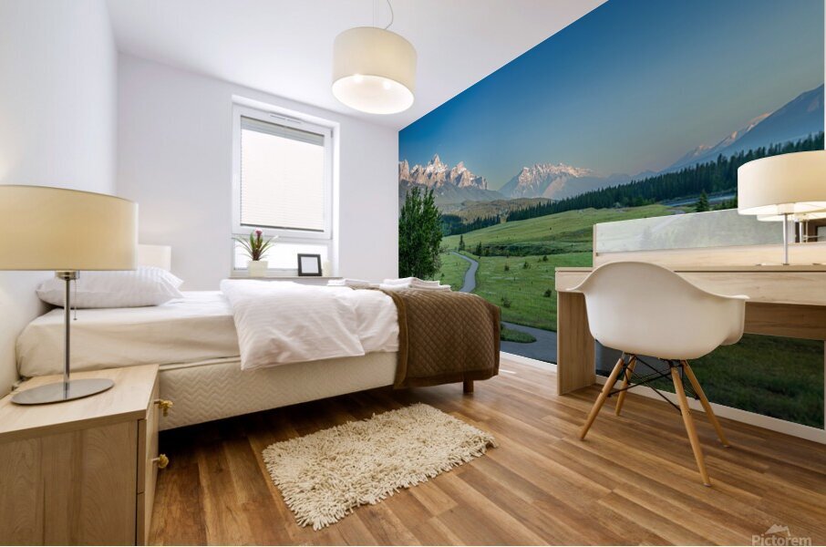 River MeadowTrail Mural print