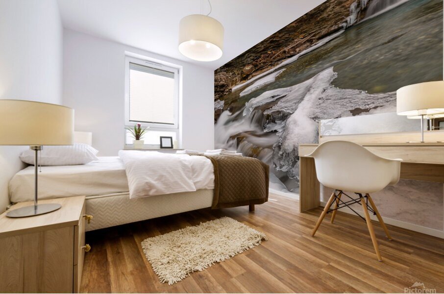 Sheep River Falls 3 Mural print