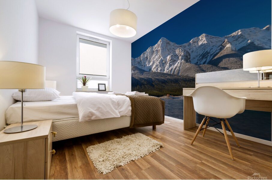 Spray Lakes Cold Mural print
