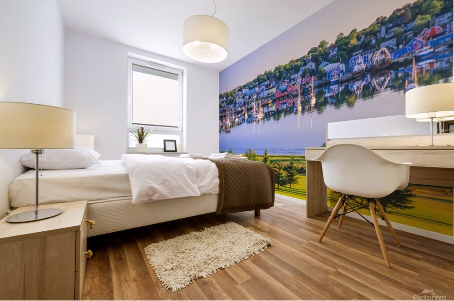 Lunenburg Harbour Mural print