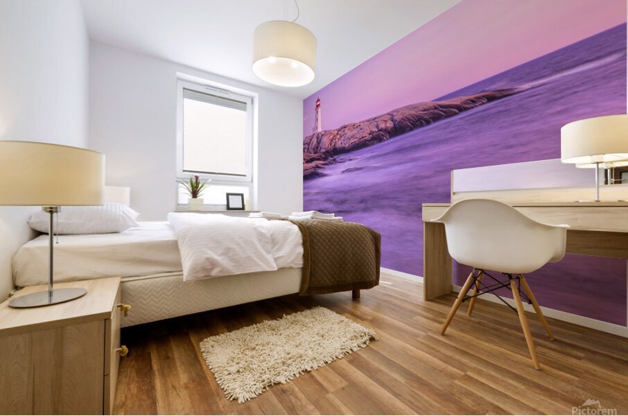 Peggys Cove Lighthouse  2 Mural print