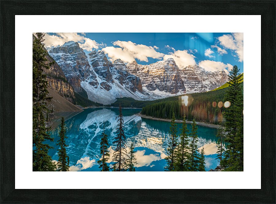 Moraine Lake Picture Frame print
