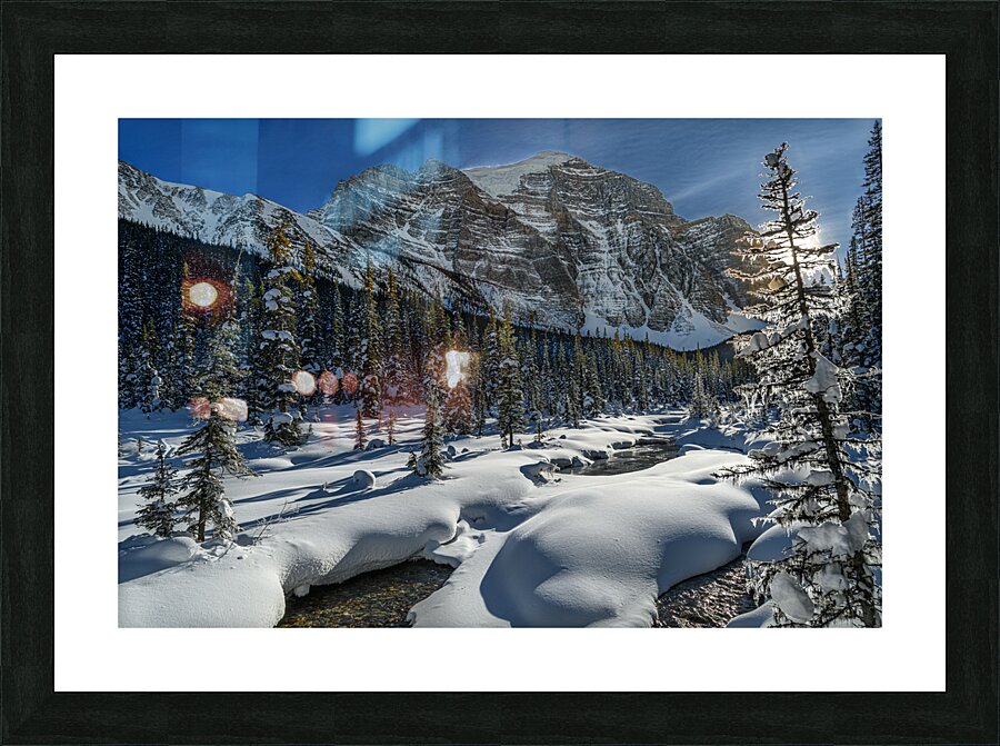 Paradise Valley Banff N.P. AB Picture Frame print