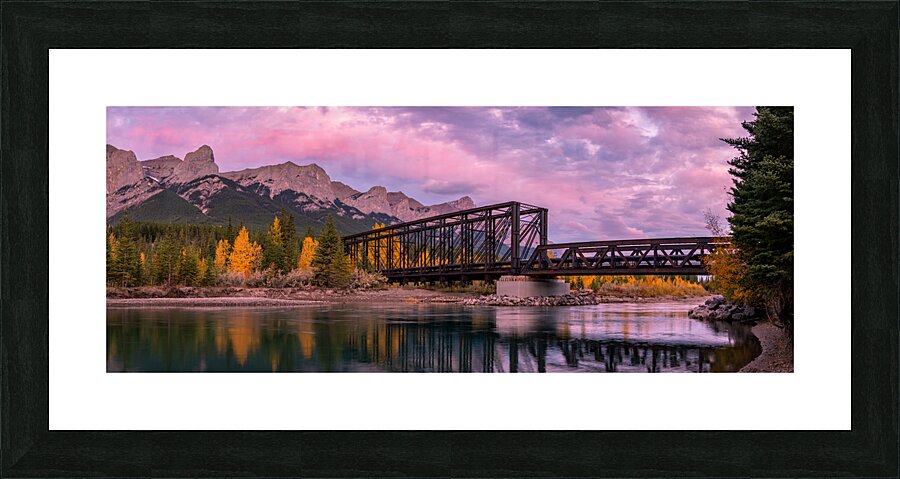 Rail Bridge 1 Picture Frame print