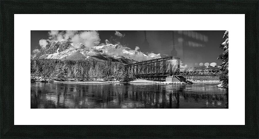 Rail Bridge 2 2 Picture Frame print