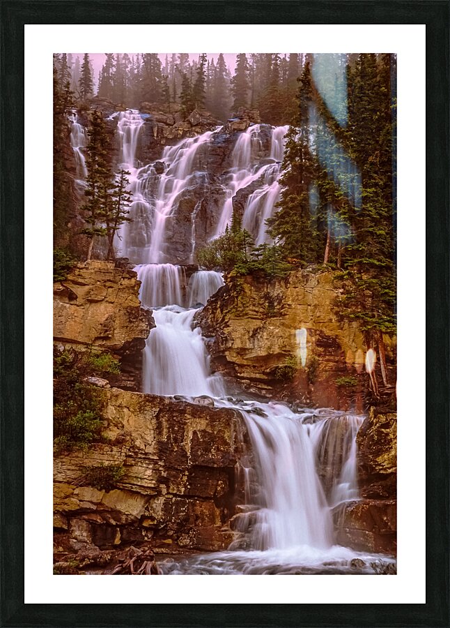 Tangle Falls Picture Frame print