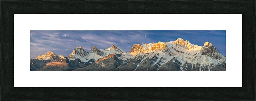 Bow Valley Range 2 Picture Frame print